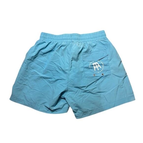 Barstool Sports Bathing Suit Swim Trucks Shorts Blue Call Her Daddy Podcast SZ L - Picture 2 of 9